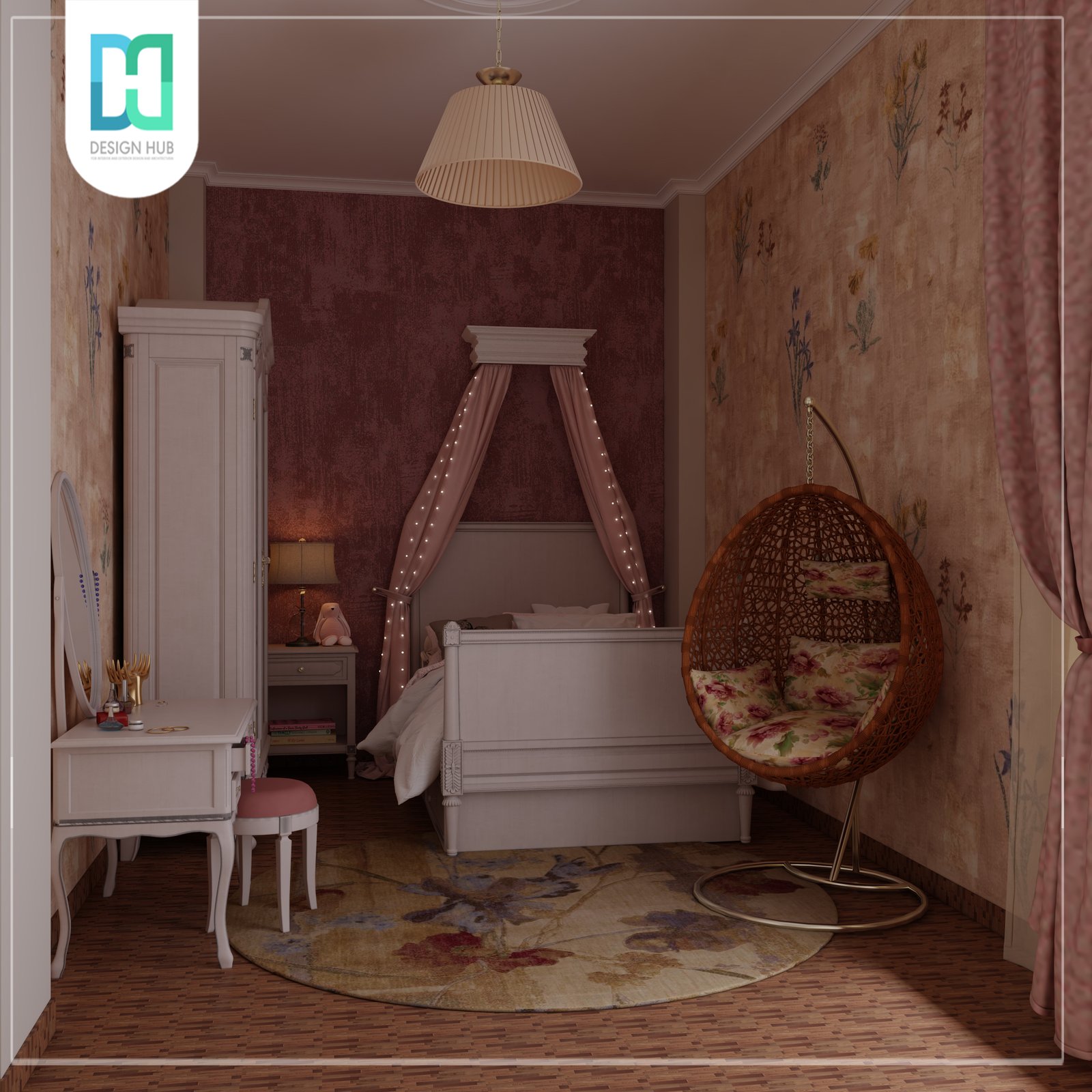 Classic children's rooms — interior design by Design Hub