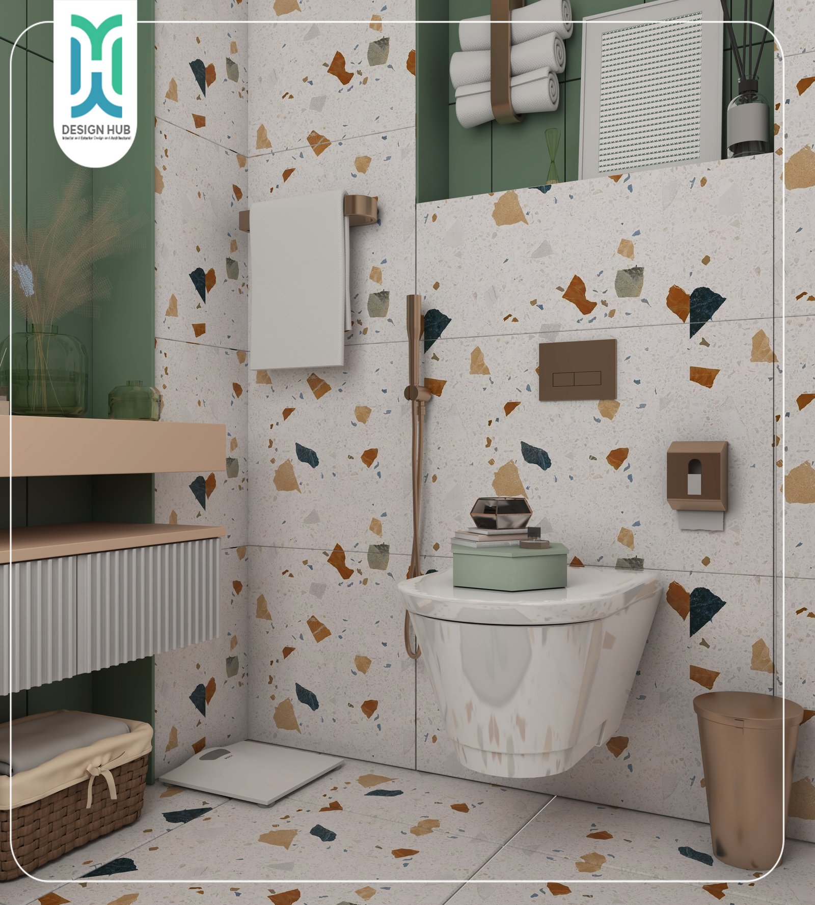 Bath & wet rooms — interior design by Design Hub