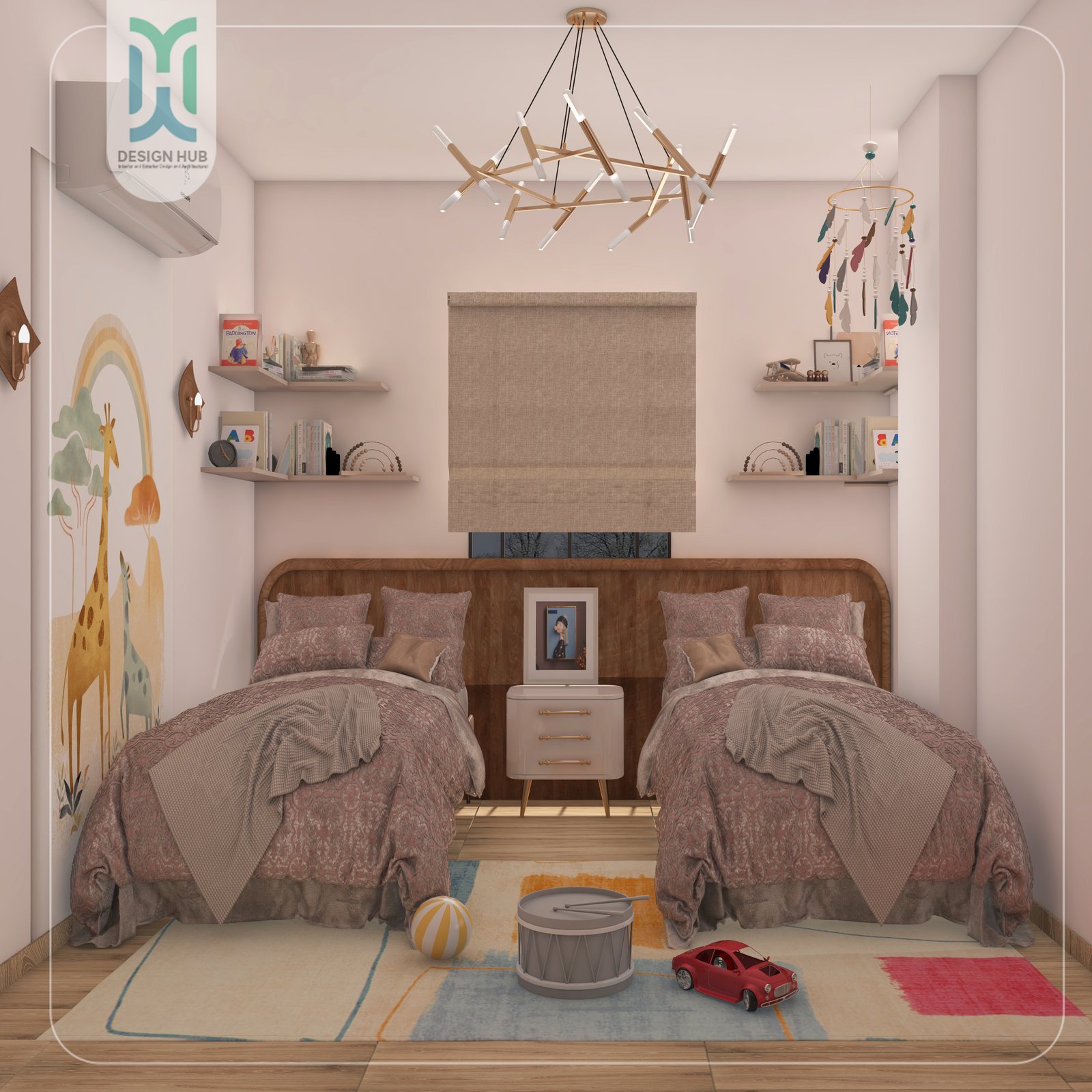 Children's rooms — interior design by Design Hub