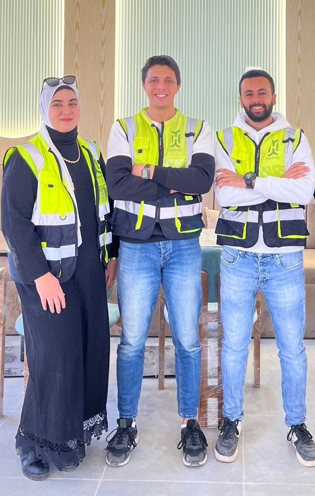 Design Hub team and founders at our Egypt studio